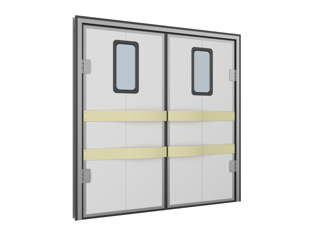 IPD seriyali sendvich panellar bilan to'ldirilgan aylanma eshik